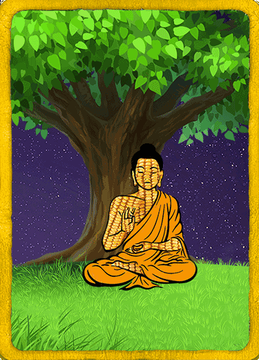CORNBUDDHA by MightBeMike